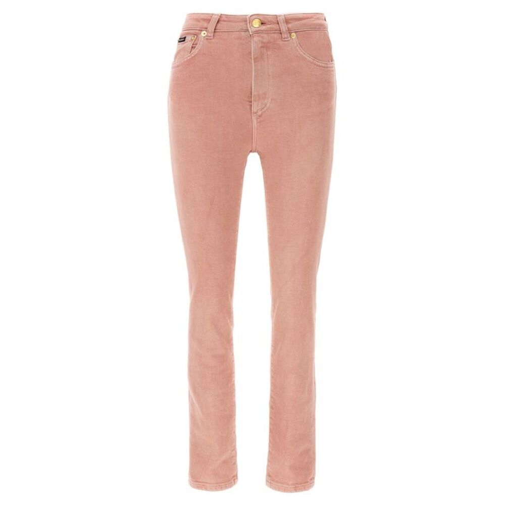 Dolce & Gabbana Multicolor Cotton High-Waisted Women's Jean